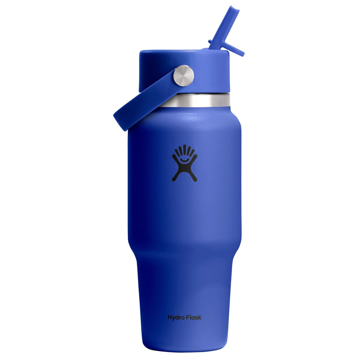 Бутилка за вода Hydro Flask Wide Flex Straw Travel Bottle Water bottle - Capri Blue
