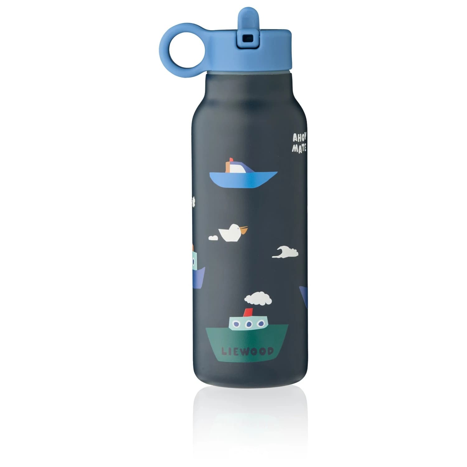 Детска термо бутилка Liewood Kid's Falk Water Bottle Insulated bottle - Sailing / Classic Navy