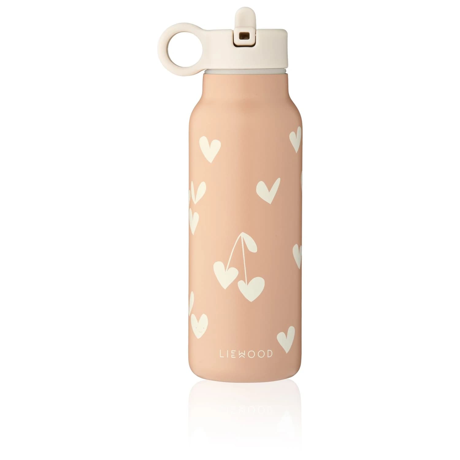 Детска термо бутилка Liewood Kid's Falk Water Bottle Insulated bottle - Sweethearts / Pale Tuscany