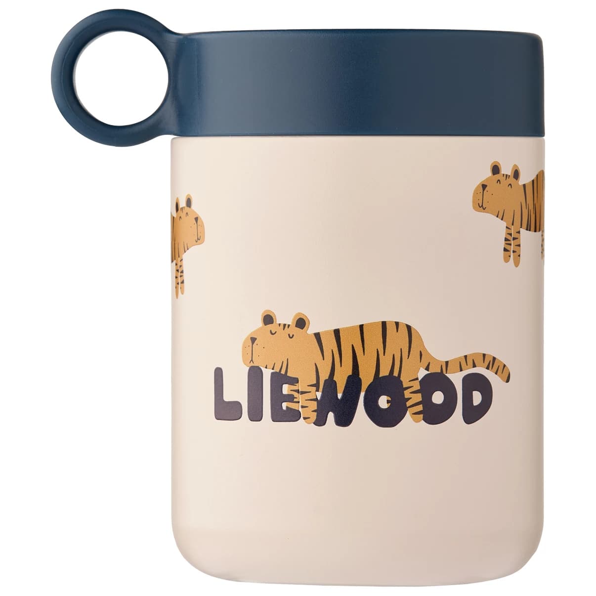 Детски контейнер за храна Liewood Kid's Kiani Printed Food Jar Food storage - Tiger / Sandy
