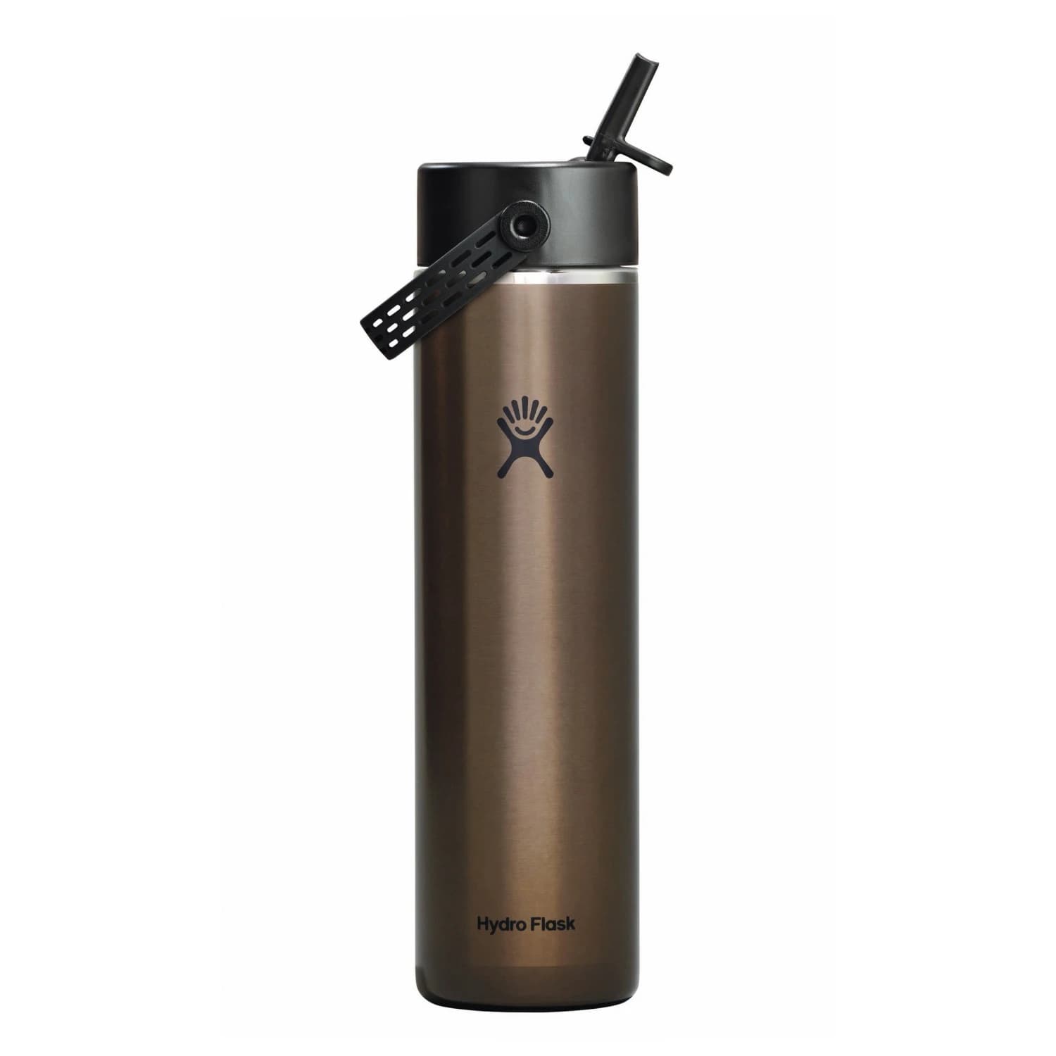 Термо бутилка Hydro Flask Lightweight Wide Flex Straw Cap Insulated bottle - Obsidian