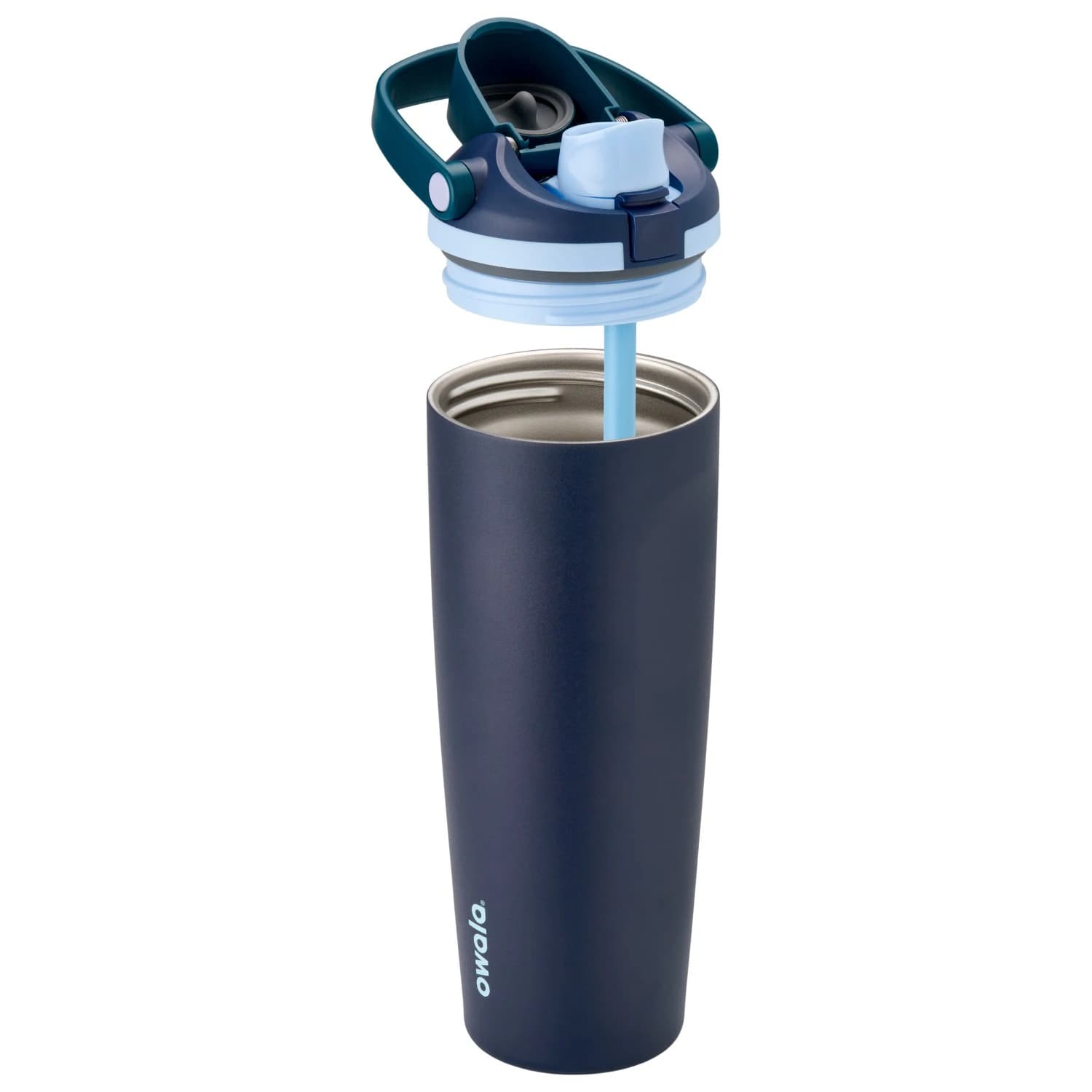 Термо бутилка Owala Freesip Sway 890 ml Insulated bottle - Blue (Sea Captain)