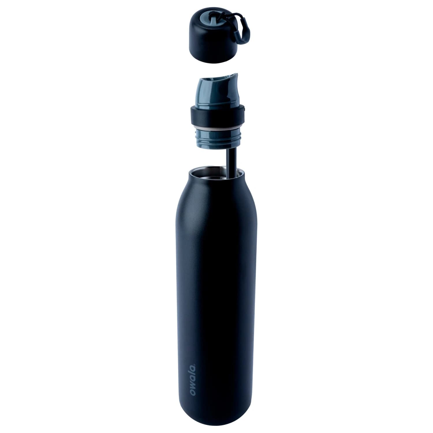 Термо бутилка Owala Freesip Twist 710 ml Insulated bottle - Very, Very Dark