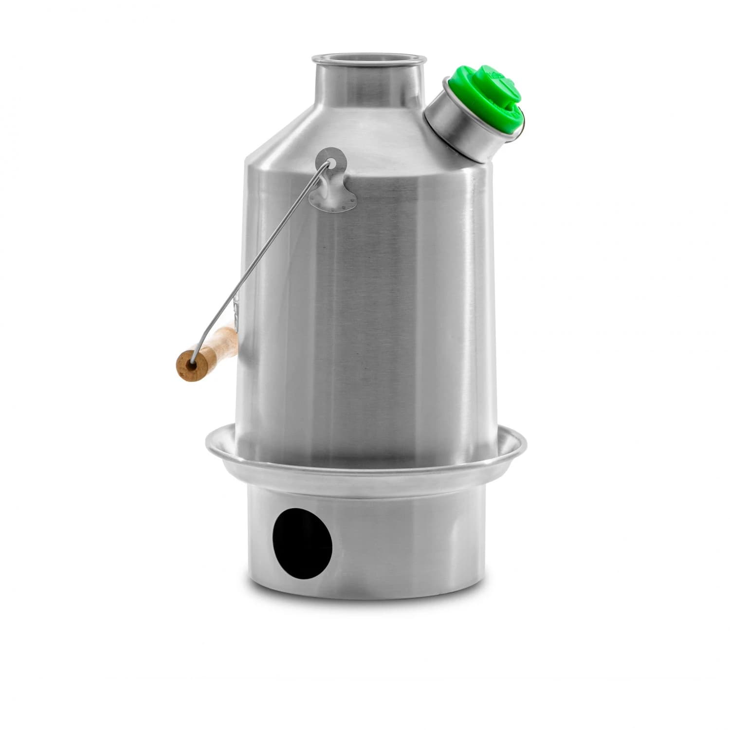 Котлон на твърдо гориво Kelly kettle Scout Kettle Solid fuel stoves - Stainless Steel