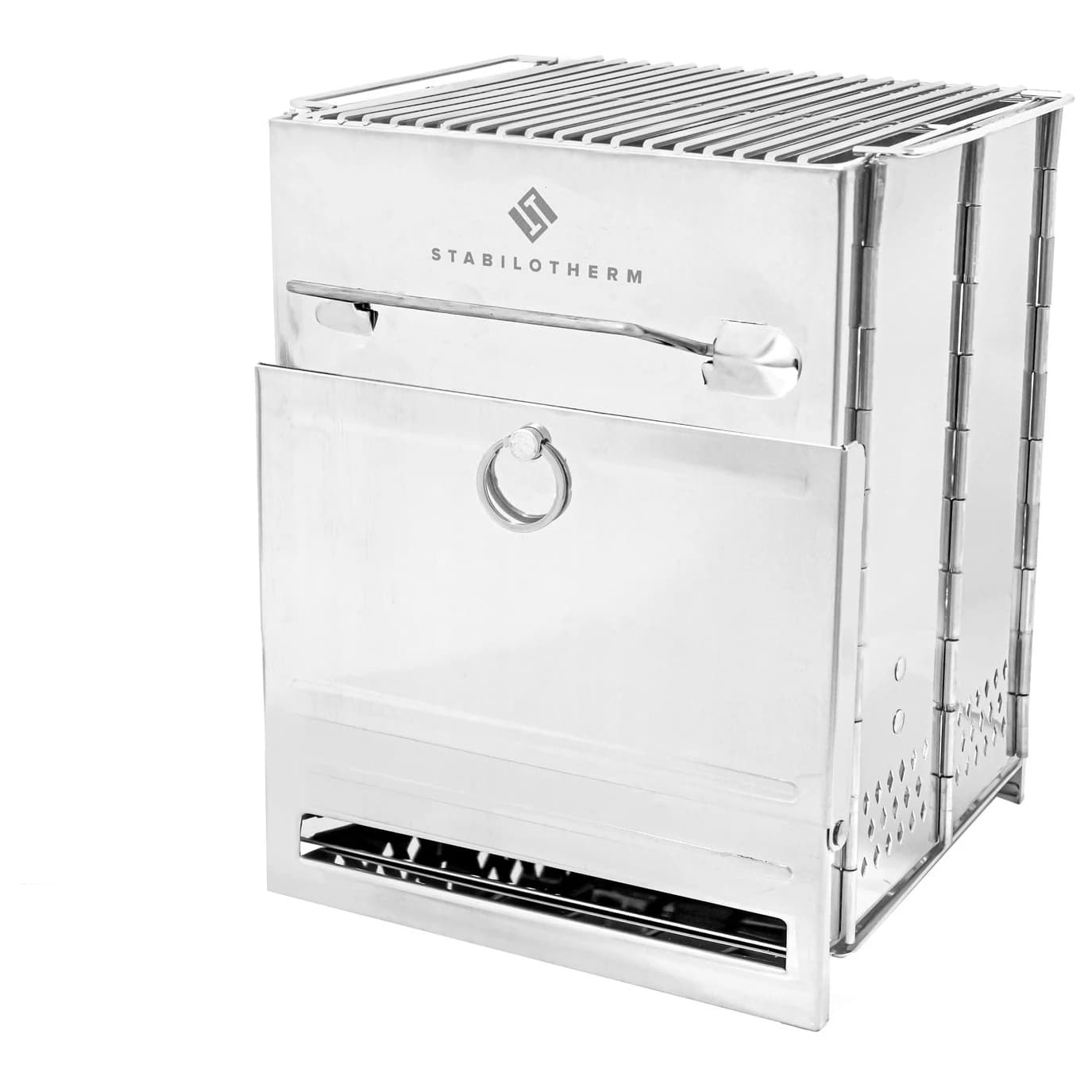 Котлон на твърдо гориво Stabilotherm Wood Stove Tower 2 Solid fuel stoves - Stainless Steel