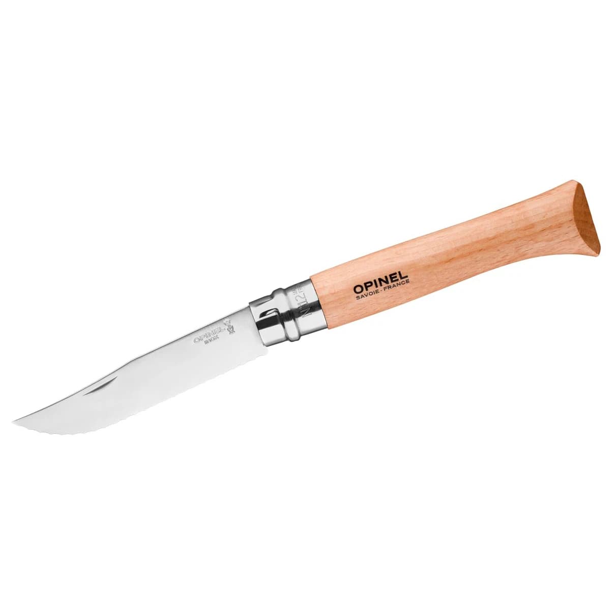 Нож Opinel Sägezahnung Nr. 12 Knife - Brown