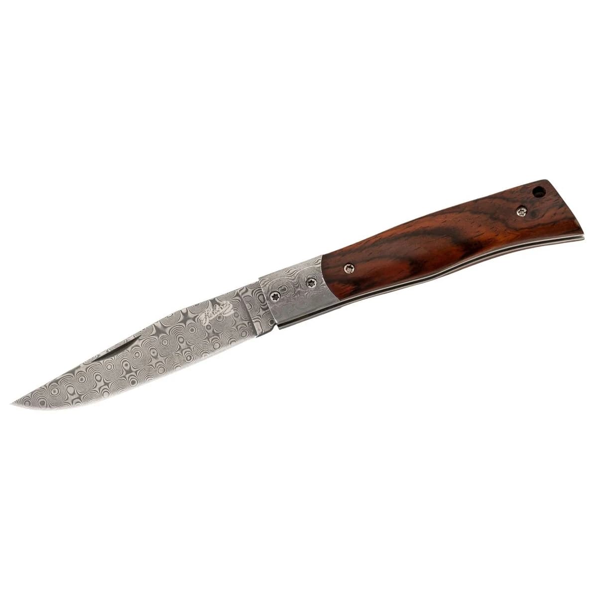 Нож Herbertz Damascus Pocket Knife Knife - Sandal Wood