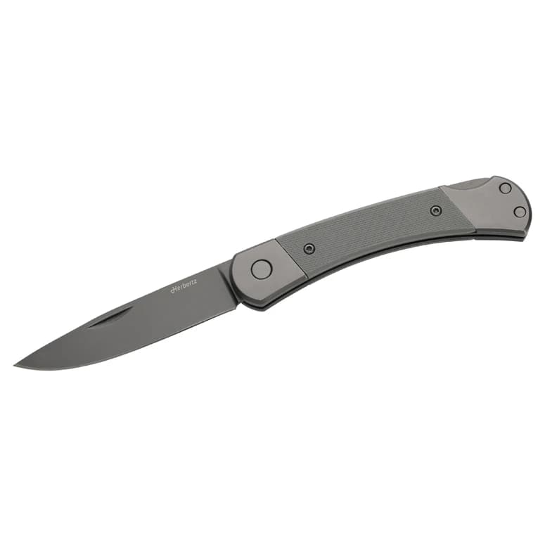 Нож Herbertz Taschenmesser Titanbeschichtung D2 Medium Knife - Grey