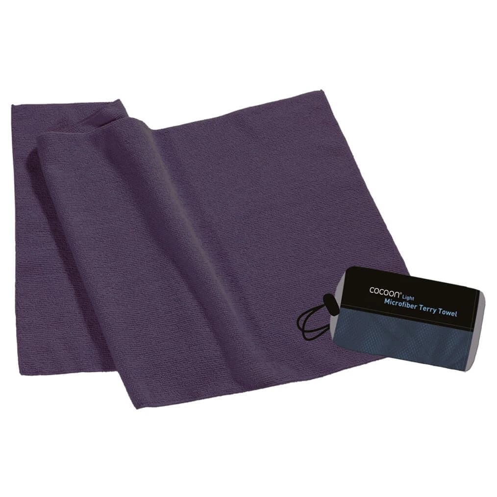 Микрофибърна кърпа Cocoon Terry Towel Light Microfiber towel - Dolphin Grey
