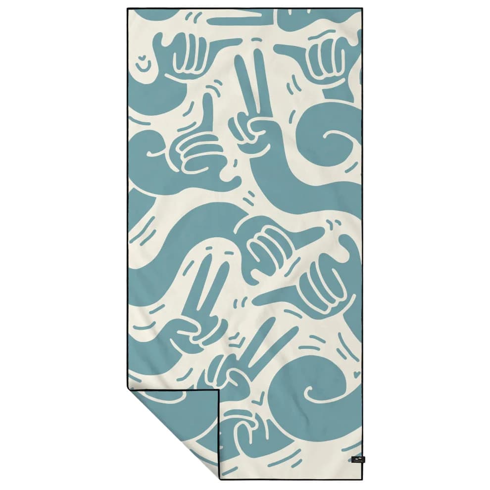 Микрофибърна кърпа Slowtide Shoots Performance Quick-Dry Towel Microfiber towel - Sage