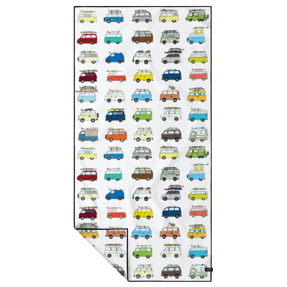 Микрофибърна кърпа Slowtide Van Life Performance Quick-Dry Towel Microfiber towel - Multi
