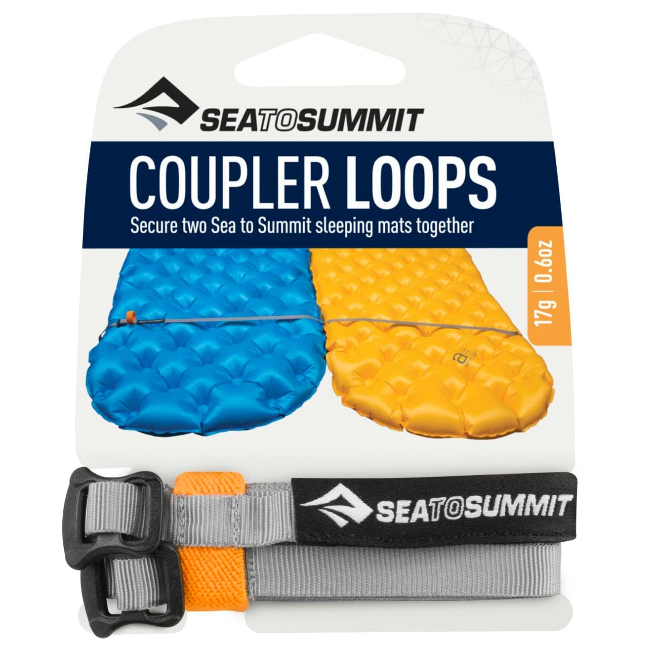 Вътрешен чувал Sea to summit Mat Coupler Kit Loops - Grey