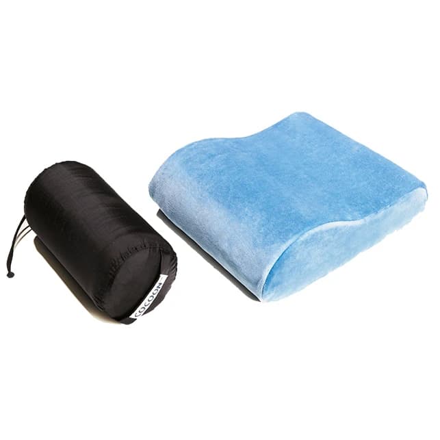 Възглавница за пътуване Cocoon Memory Foam Pillow Pillow - Slate Blue