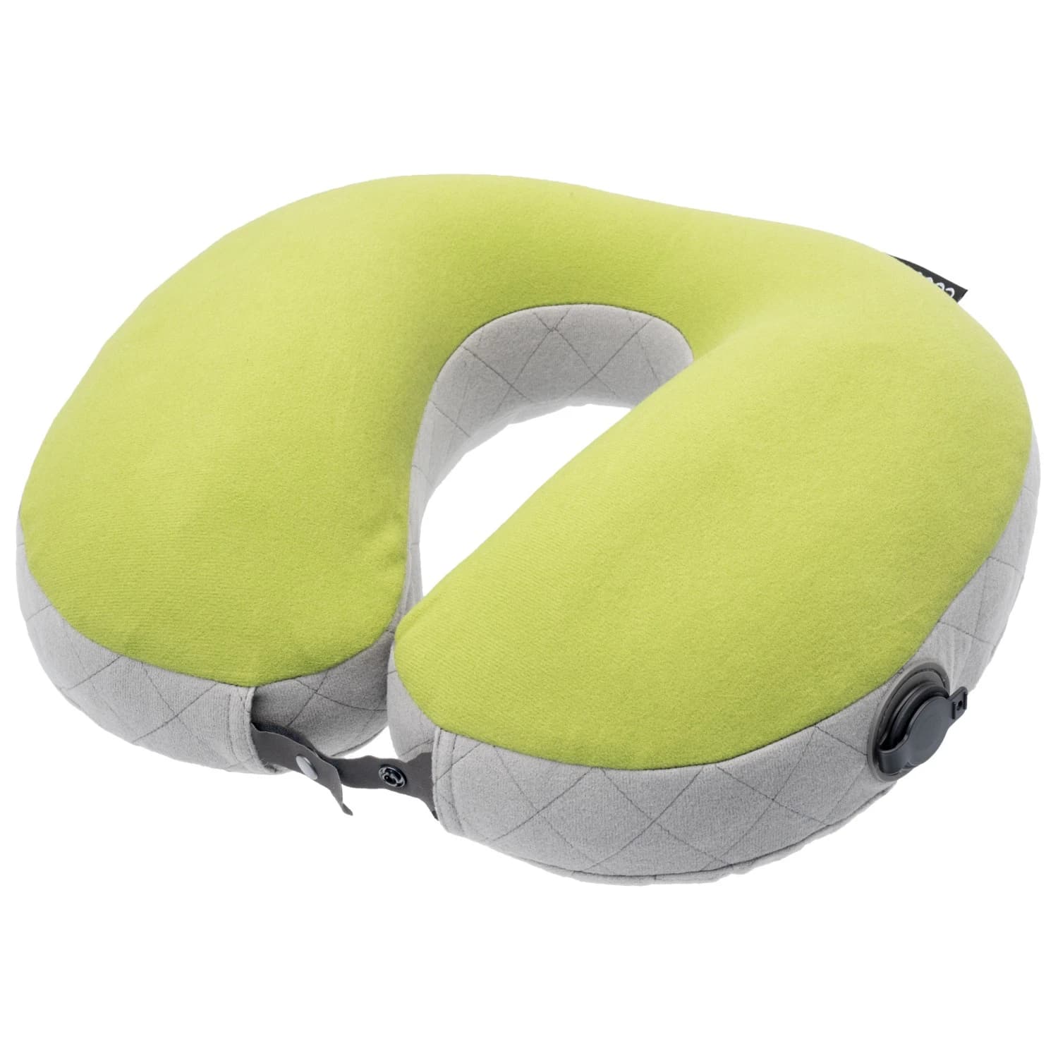 Възглавница за пътуване Cocoon U-Shaped Neck Pillow Pillow - Wasabi / Grey