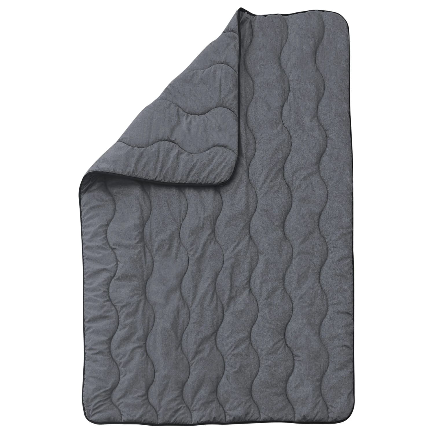 Завивка Grüezi bag Wellhealthcomforter Blanket - Grey Melange