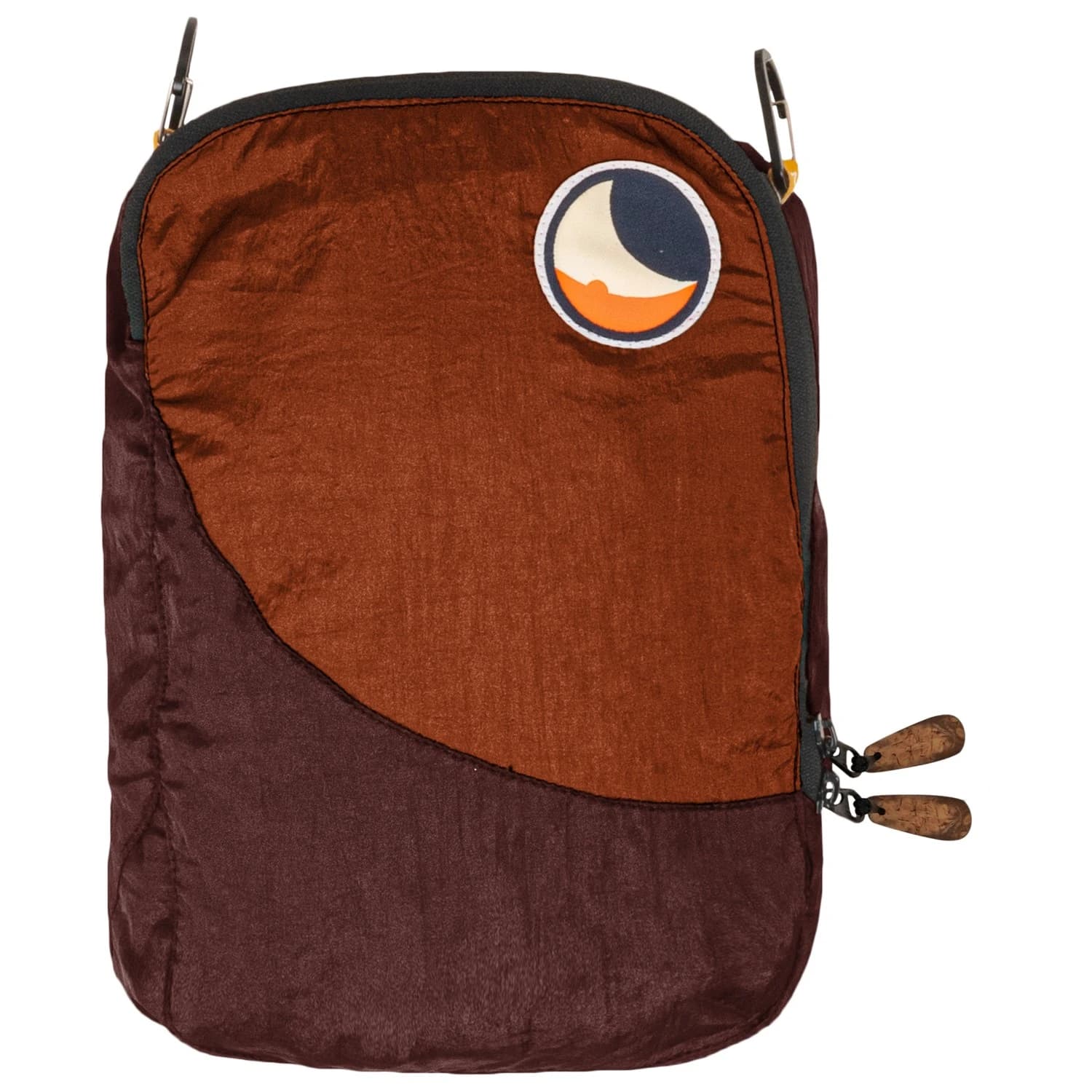 Компресиращ чувал Ticket to the moon Travel Cube M Stuff sack - Chocolate / Copper