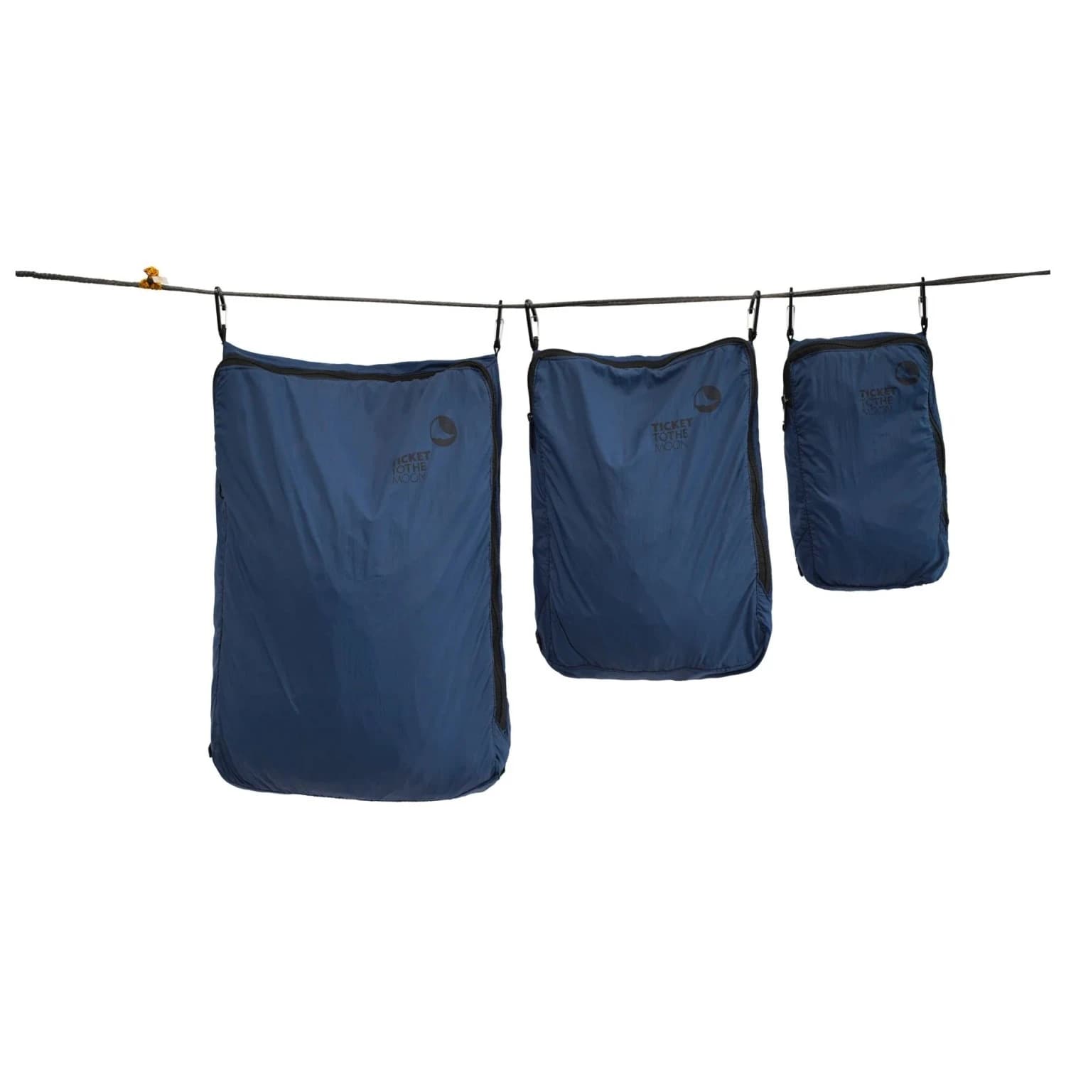 Компресиращ чувал Ticket to the moon Travel Cube Set Stuff sack - Navy Blue