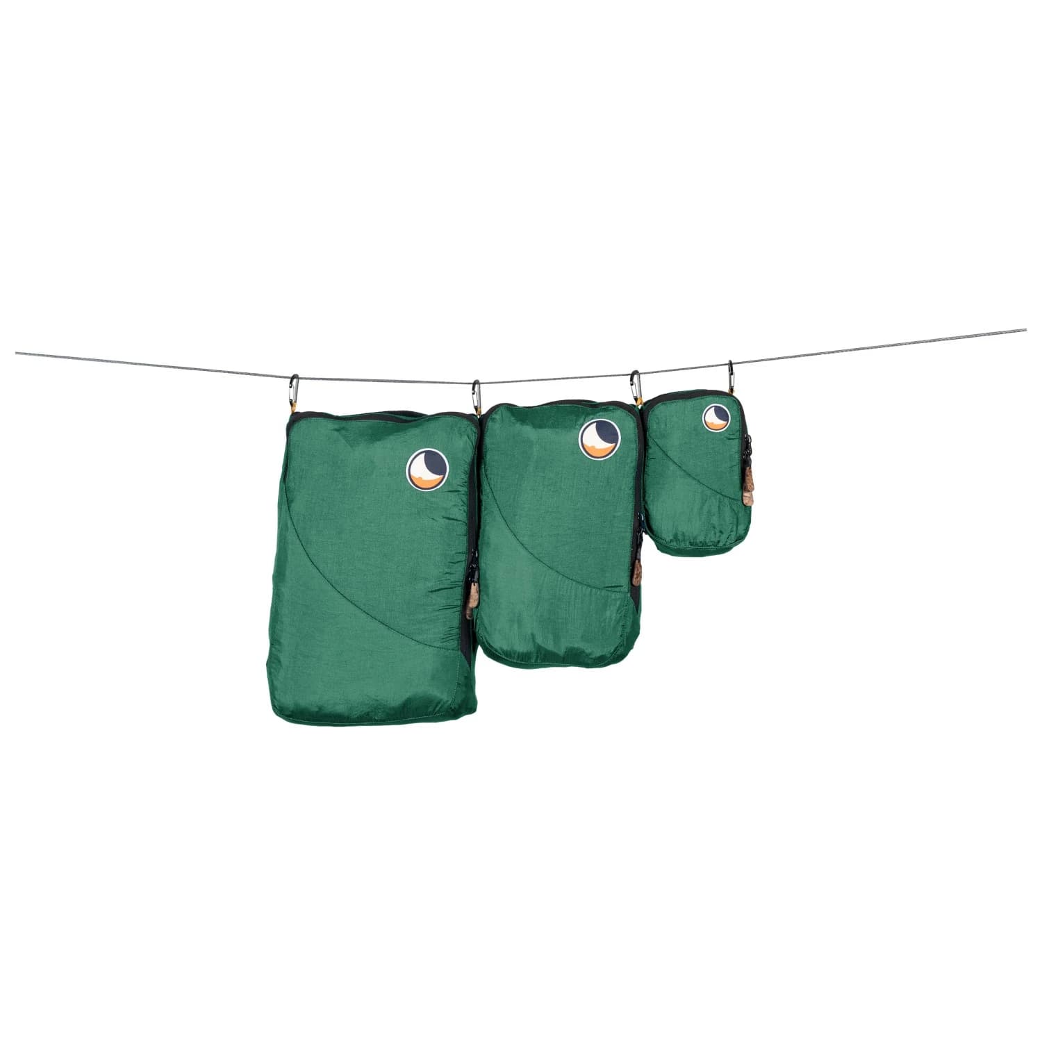 Компресиращ чувал Ticket to the moon Travel Cube Set Stuff sack - Petrol Green