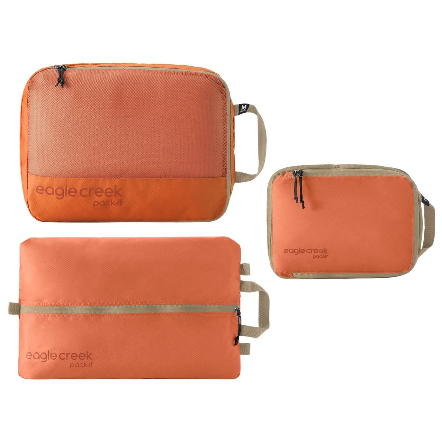 Компресиращ чувал Eagle creek Pack-It Essentials Set Stuff sack - Mandarin