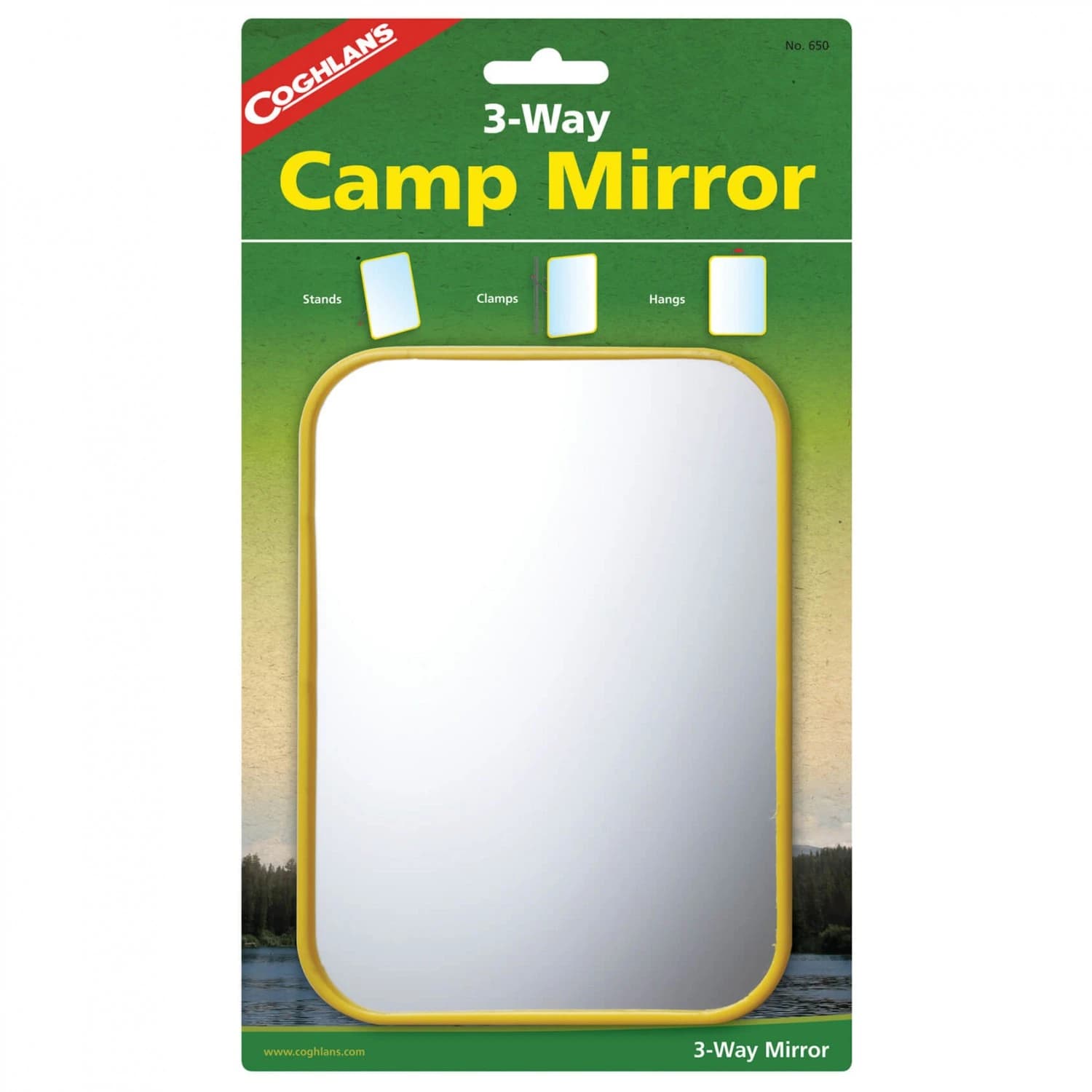 Огледало Coghlans Camp Mirror - Yellow