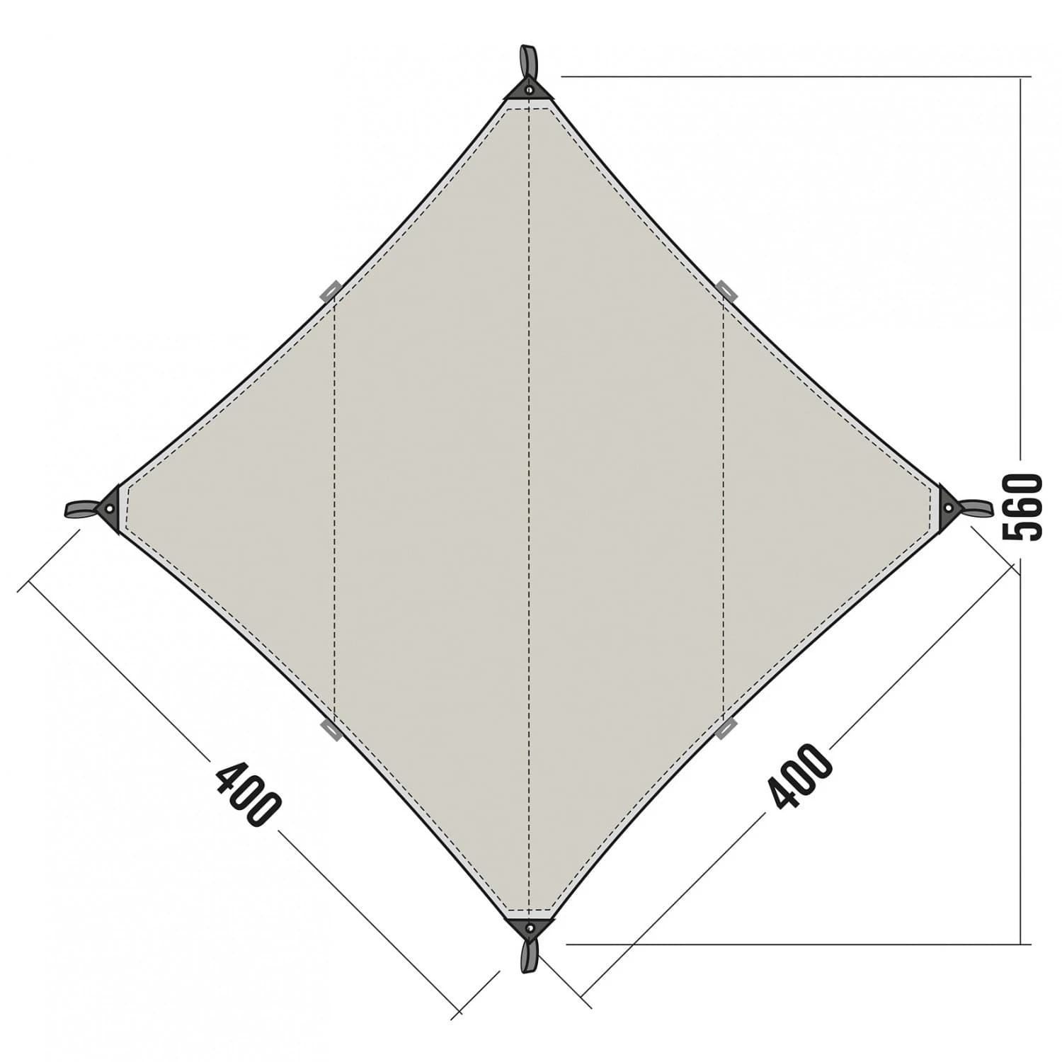 Навес Tatonka Tarp 3 TC Tarp - Sand Beige