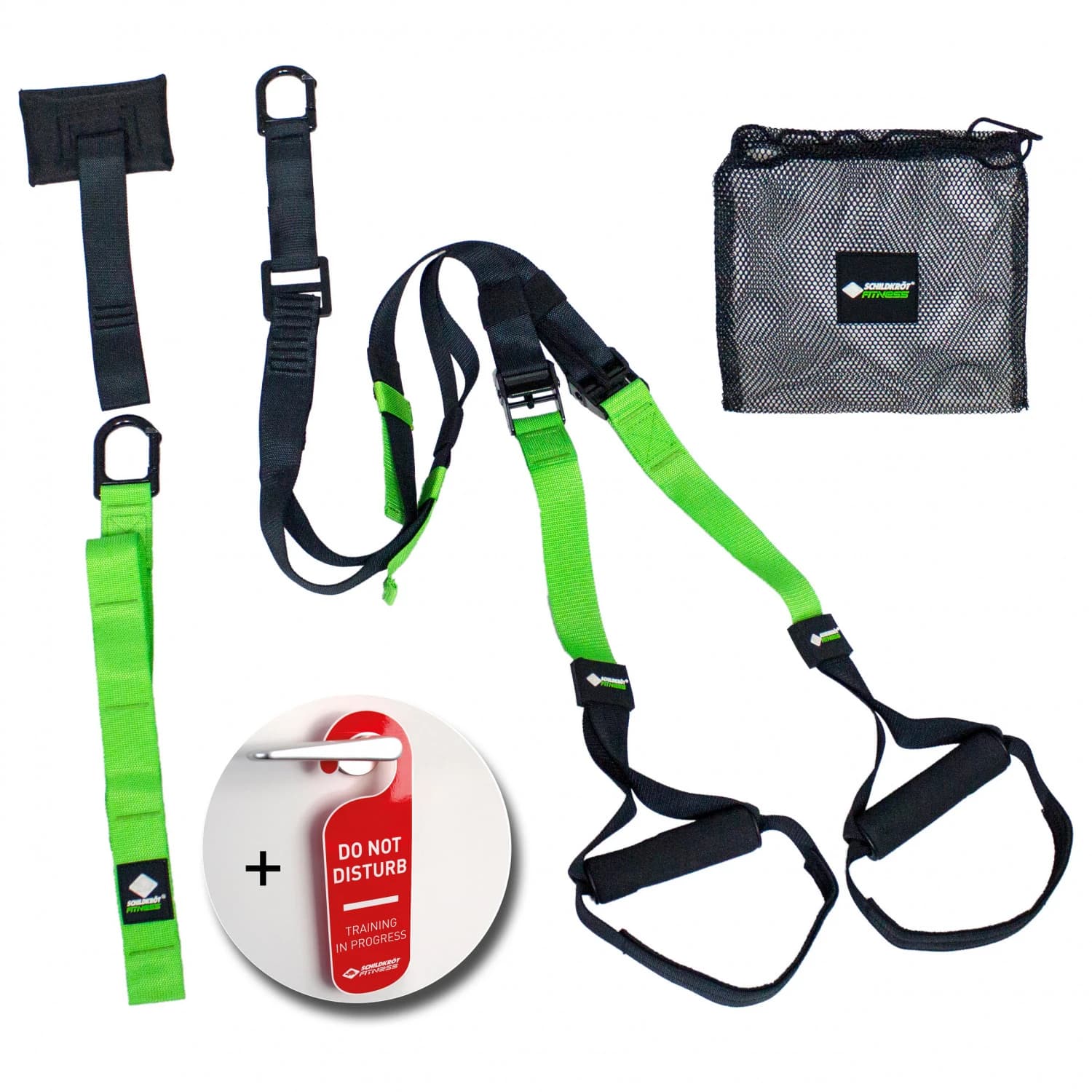 Слинг тренажор Schildkröt fitness Schlingentrainer / Suspension-Trainer - Green / Black II