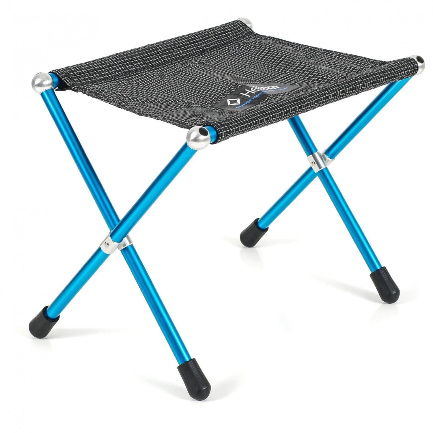 Къмпинг стол Helinox Speed Stool Camping chair - Black / Cyan Blue