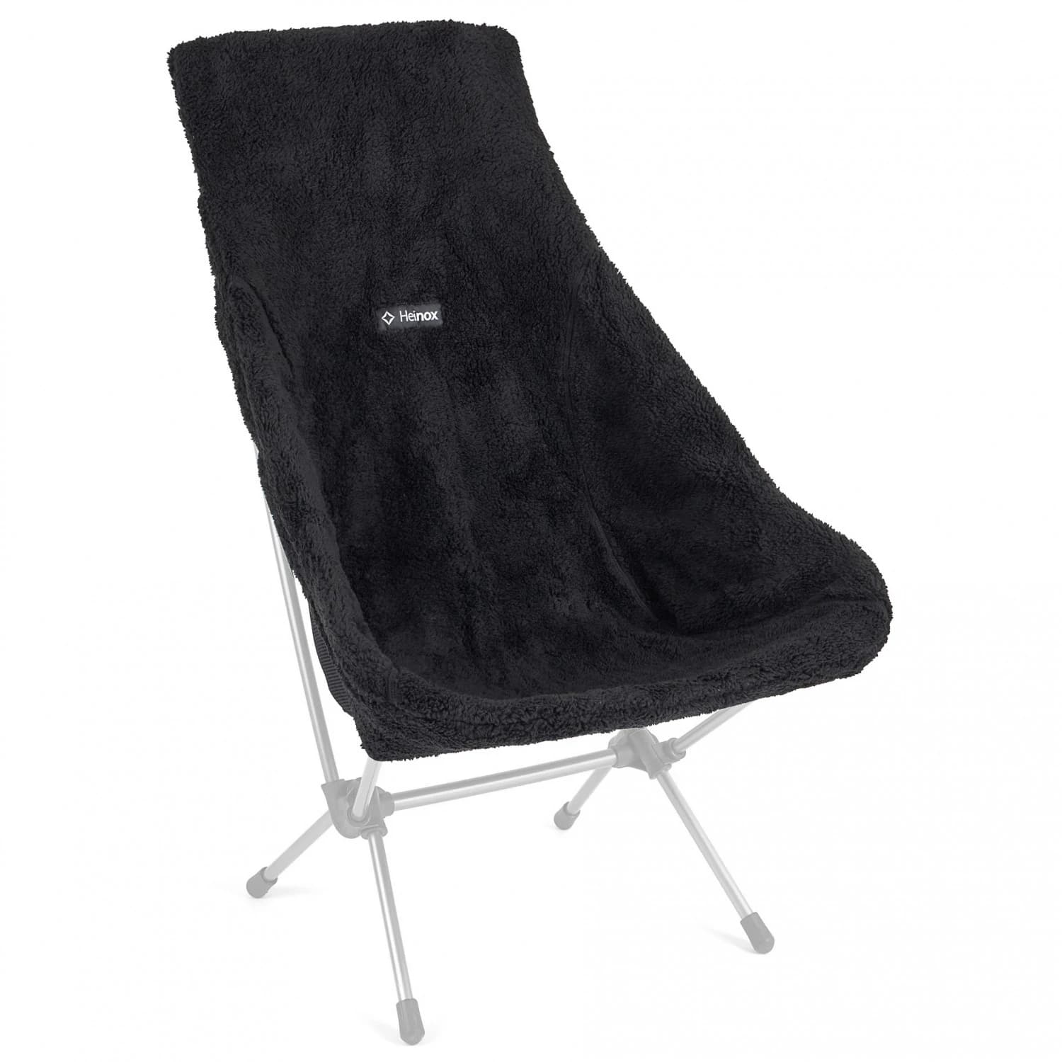 Къмпинг стол Helinox Warmers Fleece for Chair Two Camping furniture accessories - Black Fleece