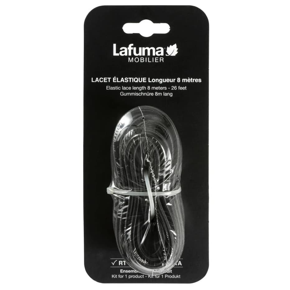 Къмпинг аксесоар Lafuma mobilier Rubber Cords 8 m Camping furniture accessories - Black