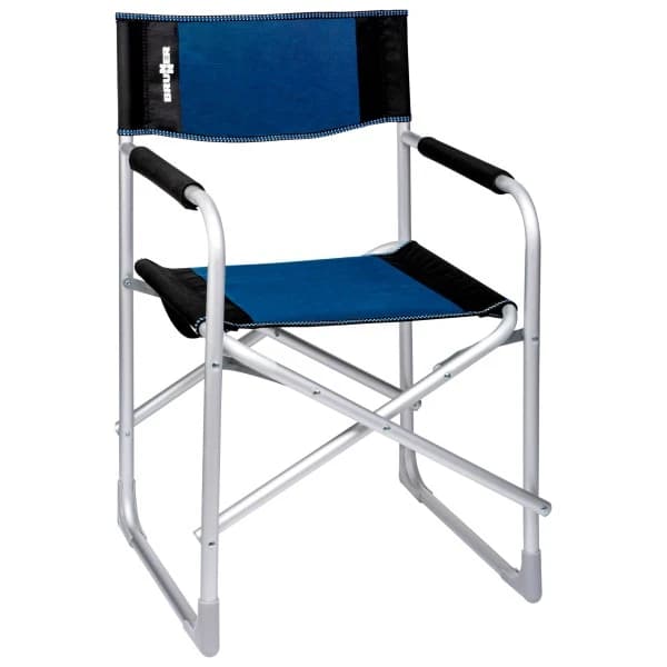 Къмпинг стол Brunner Captain Camping chair - Schwarz / Blau