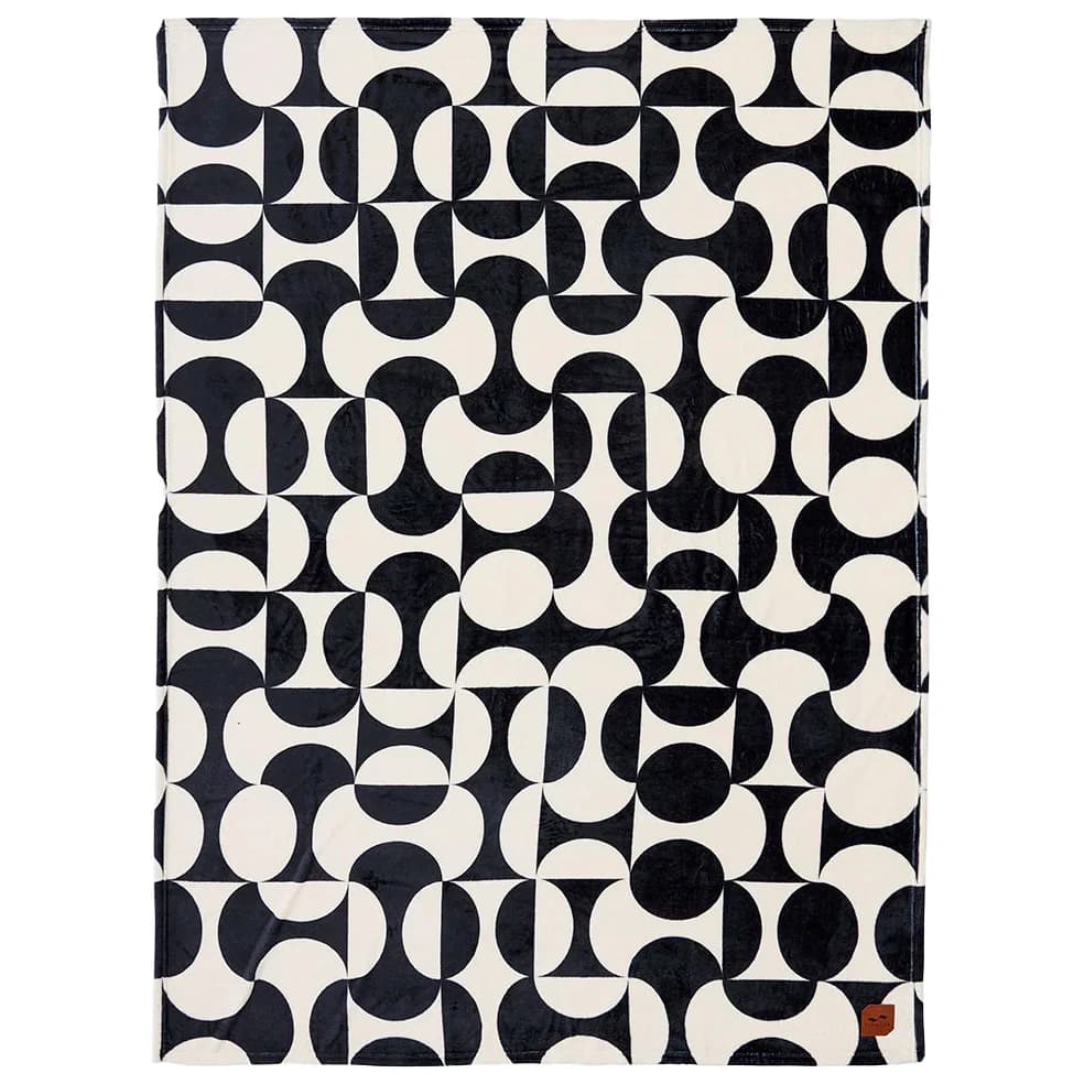 Одеало за пикник Slowtide Caster Plush Throw Blanket Picnic blanket - Black