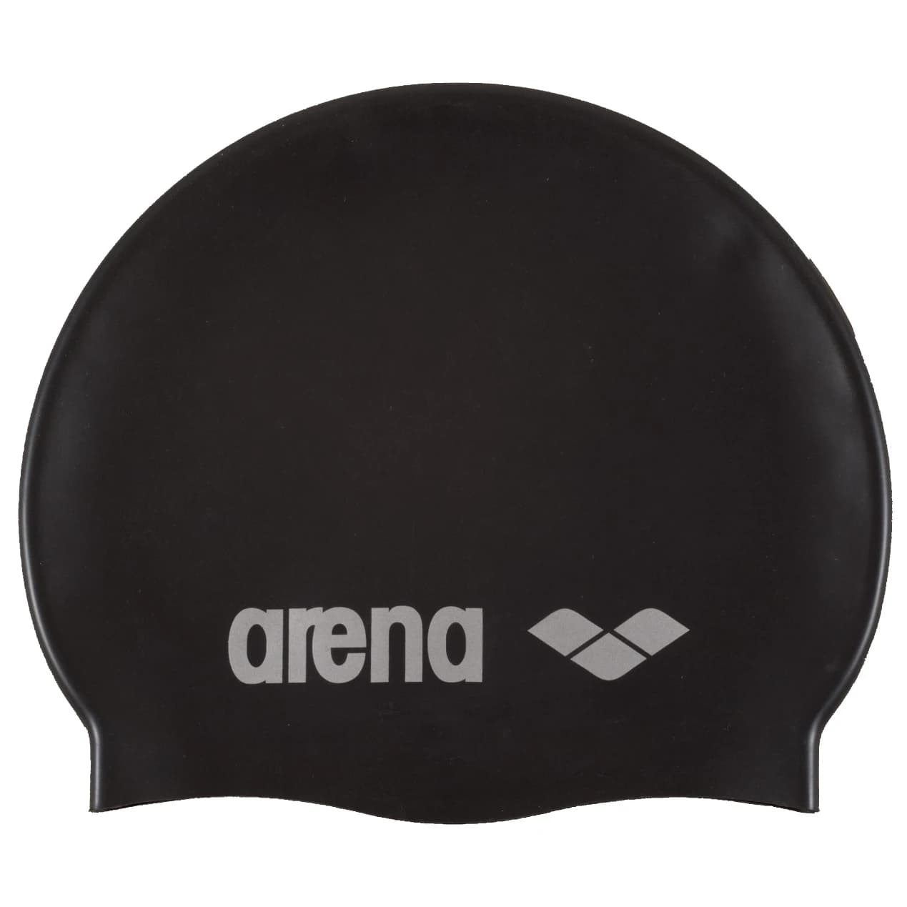Шапка за плуване Arena Classic Silicone Swim cap - Black / Silver