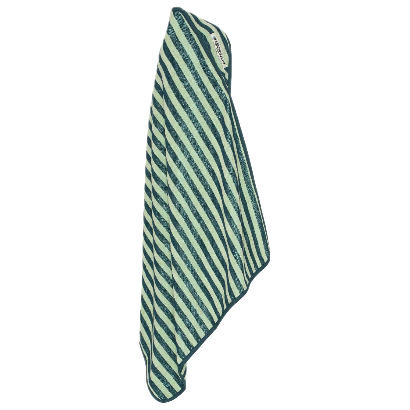 Детска плажна кърпа Bongusta Kid's Naram Baby Towel Beach towel - Sea Foam & Deep Teal
