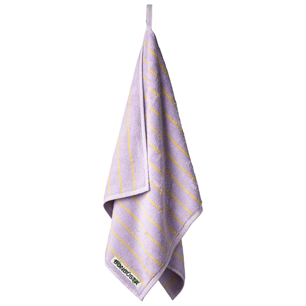 Плажна кърпа Bongusta Naram Hand Towels Towel - Lilac / Neon Yellow