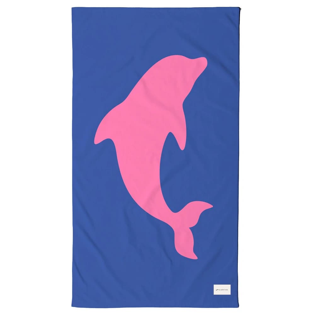 Плажна кърпа Slowtide Bottle Nose Towel Beach towel - Purple