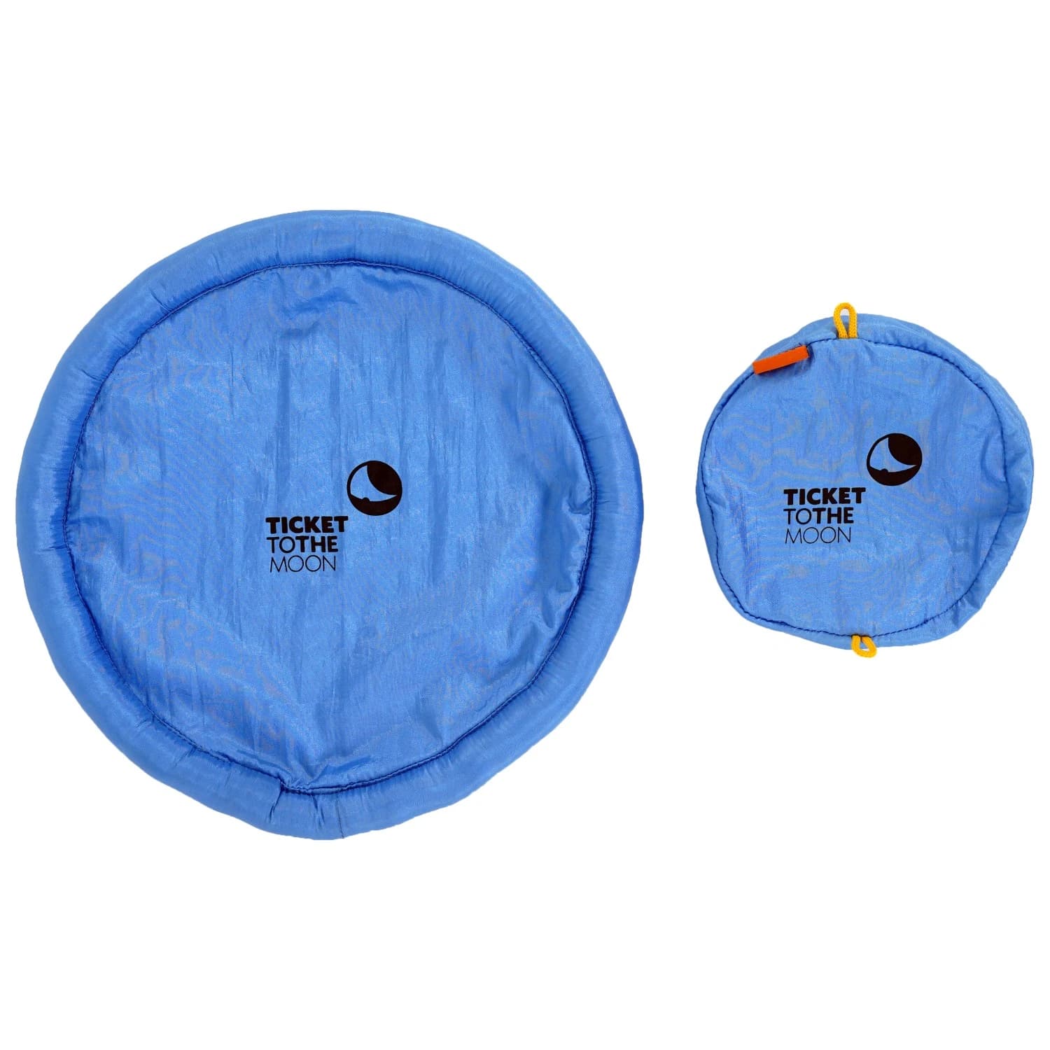 Игри на открито Ticket to the moon Ultimate Moon Disc Foldable Frisbee - Light Blue