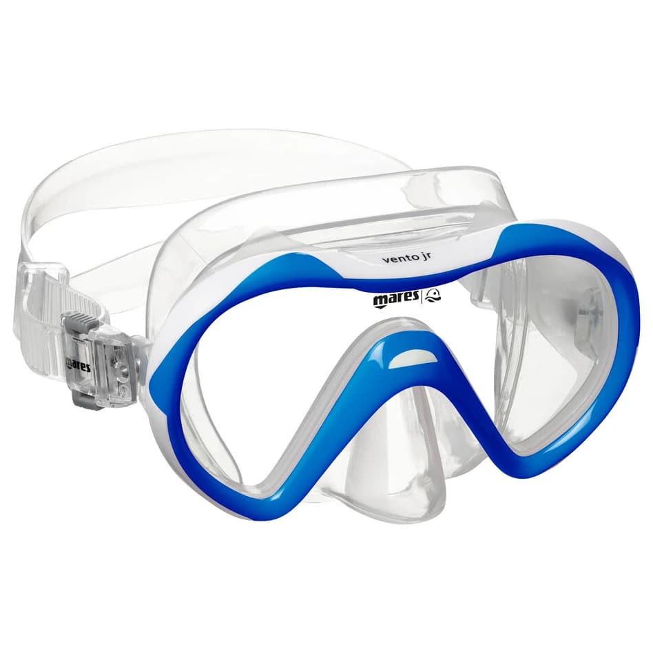 Детска водолазна маска Mares Kid's Vento Diving mask - Blue / White / Clear