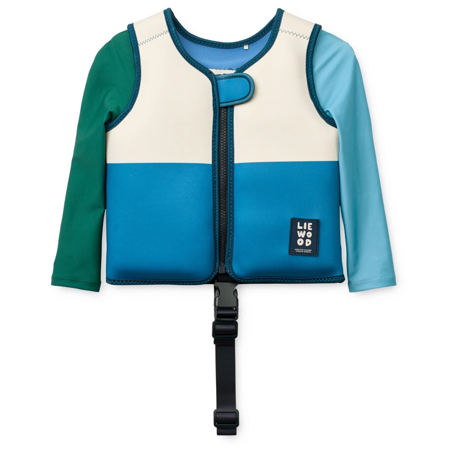 Детско помощно средство за плуване LIEWOOD Kid's Dove Swim Vest with Sleeves Life jacket - Riverside Multi Mix