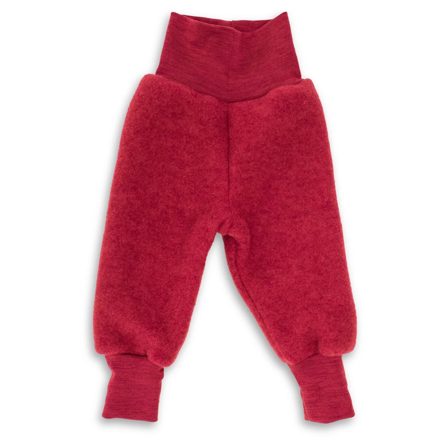 Поларен панталон Engel Baby Trousers with Navel Waistband Fleece trousers - Jaspis Melange