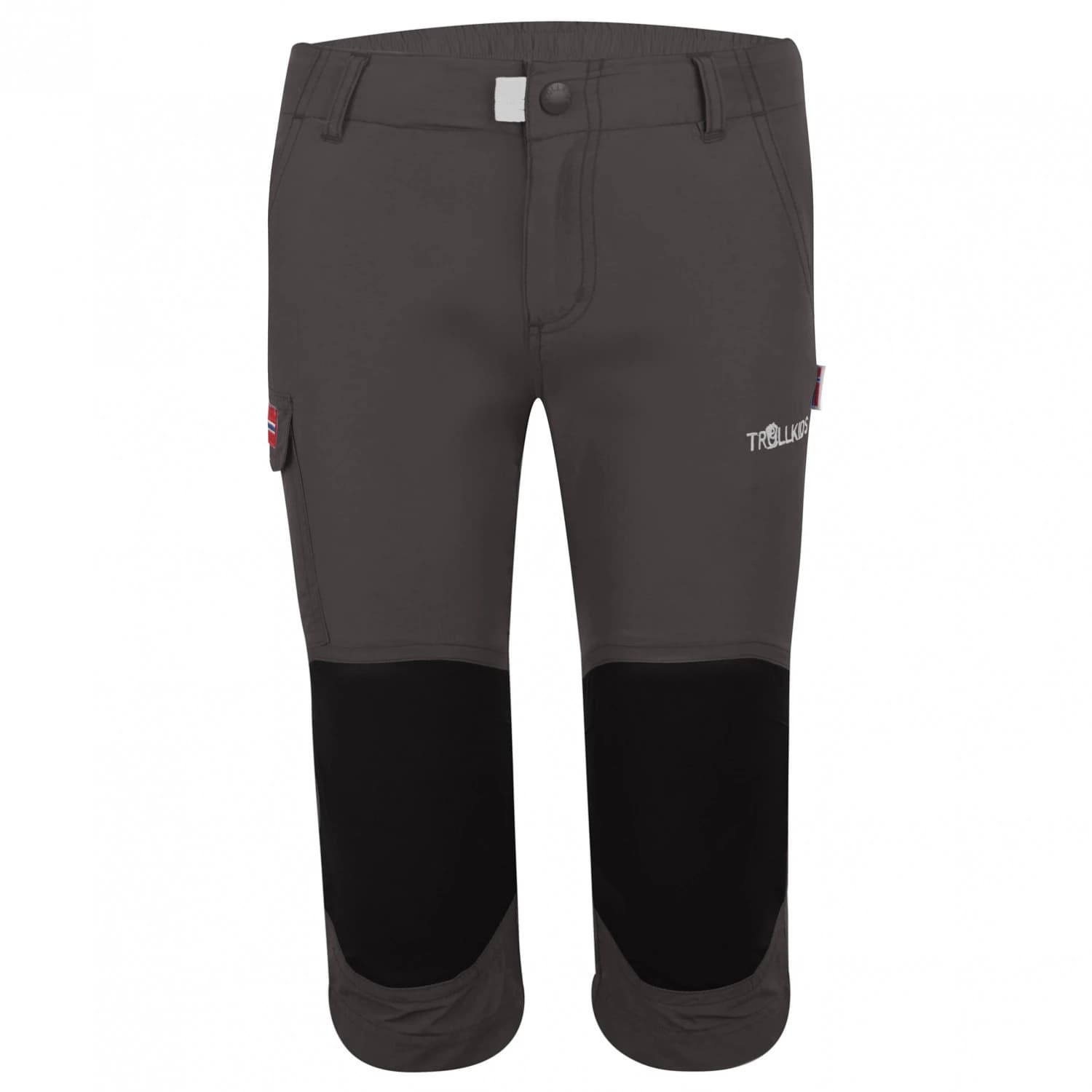Детски 3/4 панталони Trollkids Kid's Hammerfest 3/4 Pants Shorts - Dark Grey
