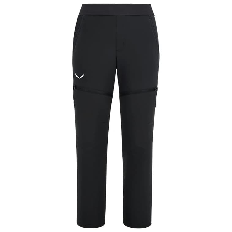Детски туристически панталон Salewa Kid's Agner DST 2/1 Pant Walking trousers - Black Out