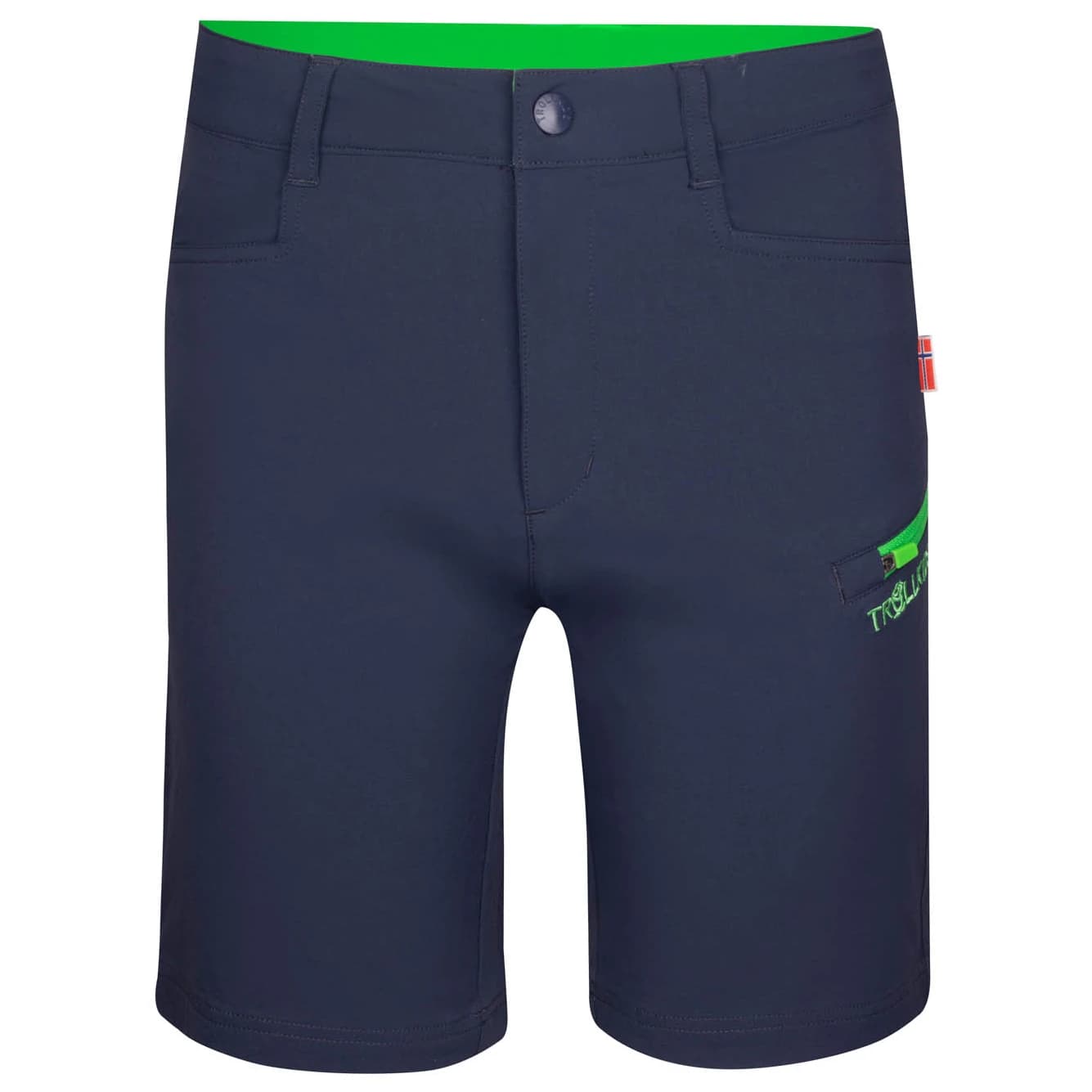 Детски къси панталони Trollkids Kid's Haugesund Shorts - Navy Green