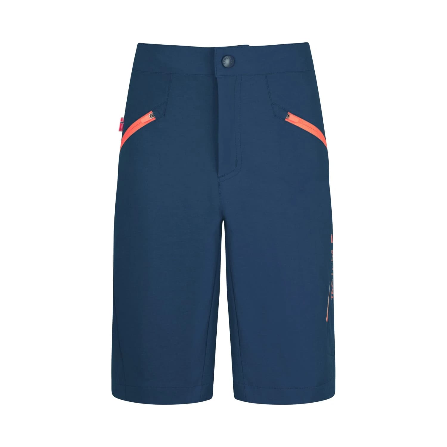 Детски къси панталони Trollkids Kid's Skaland Pants Shorts - Madeira Blue / Watermelon