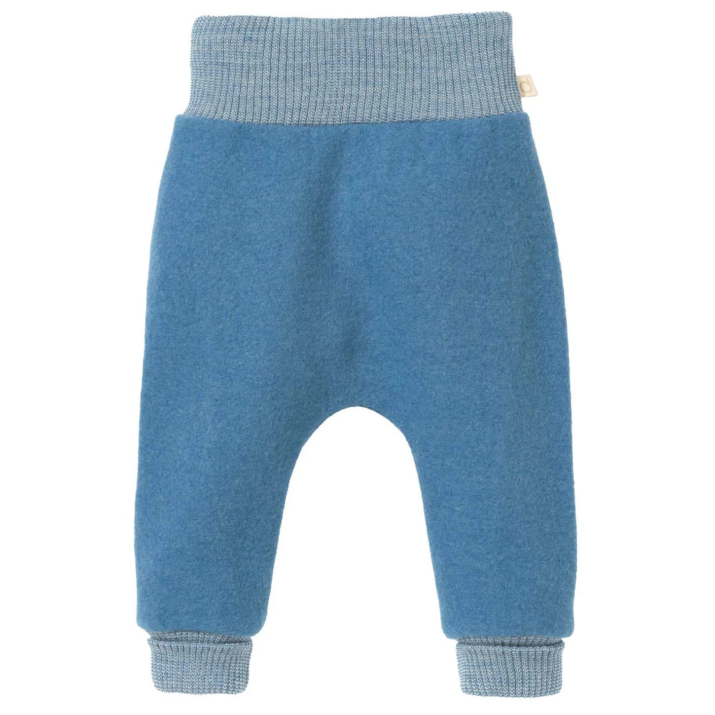 Детски ежедневен панталон Disana Kid's Pumphose niedriger Hüftbund Casual trousers - Taubenblau Sommer