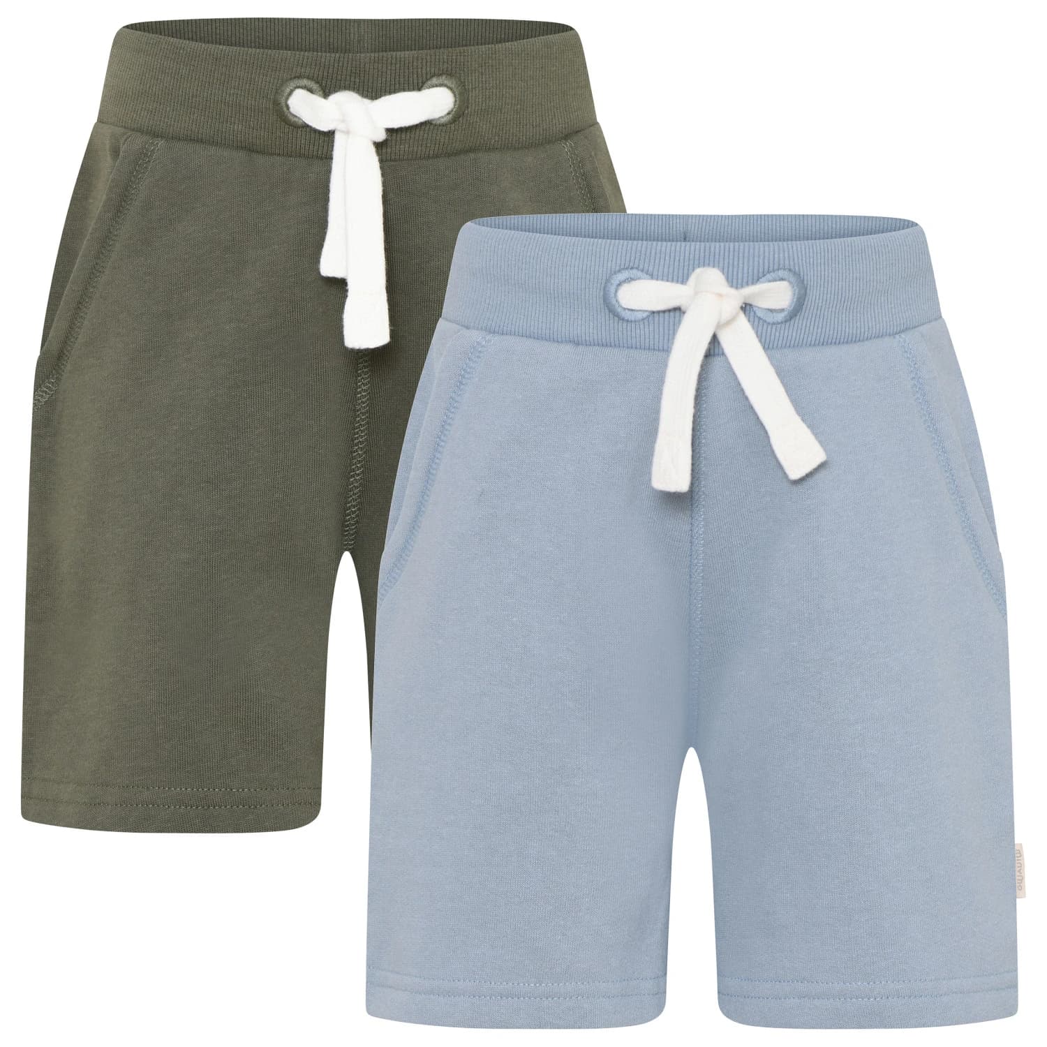 Къси панталони Minymo Boy's Basic 53 Sweat Short (2-Pack) Shorts - Ashley Blue