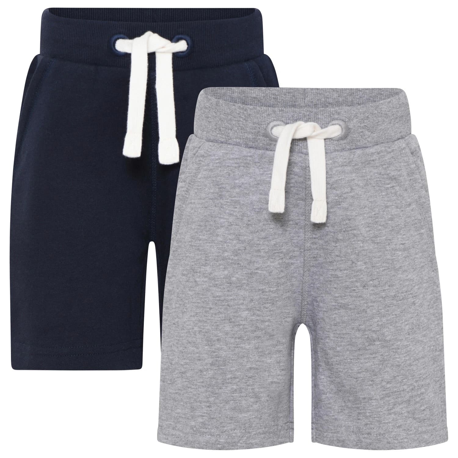 Къси панталони Minymo Boy's Basic 53 Sweat Short (2-Pack) Shorts - Dark Navy