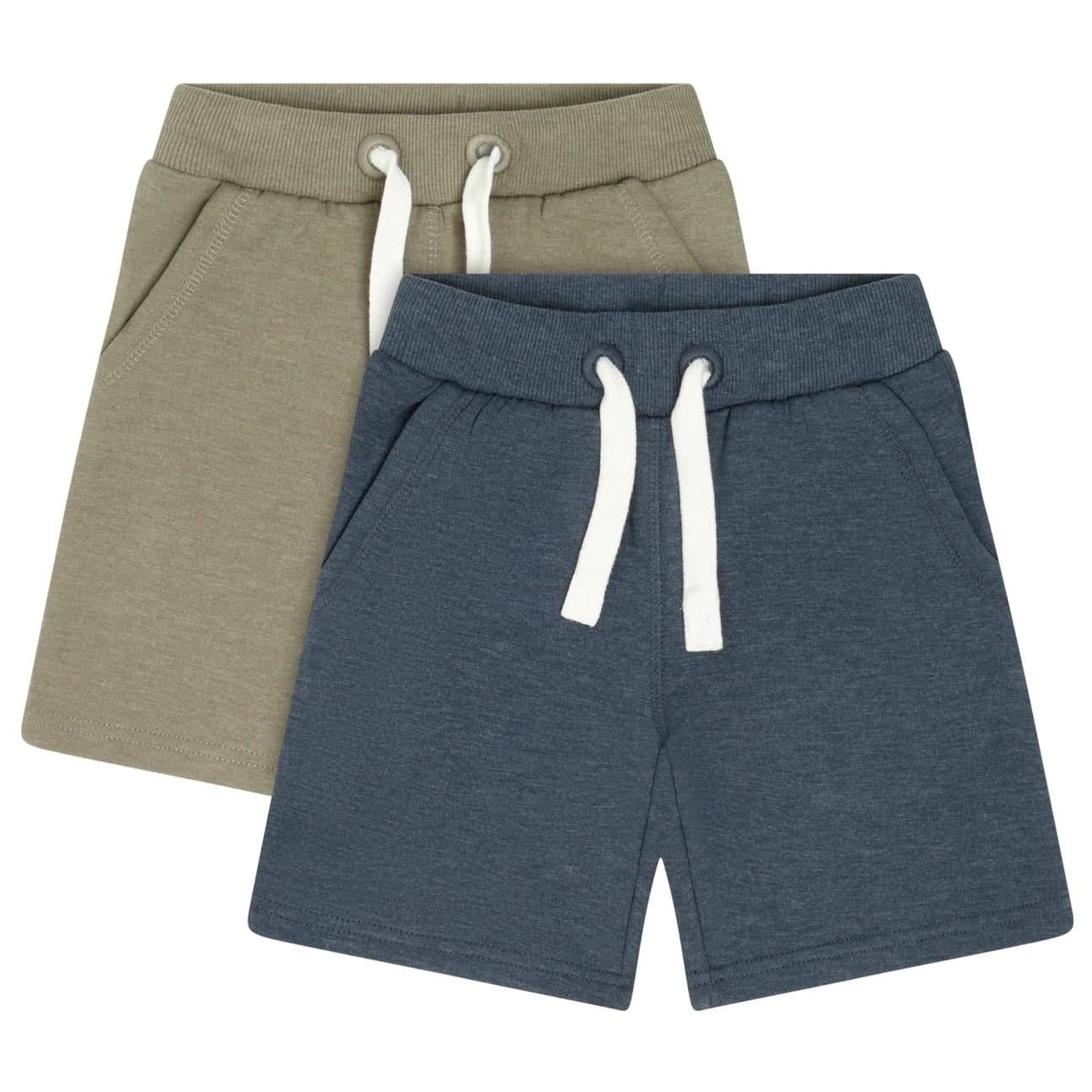 Къси панталони Minymo Boy's Basic 53 Sweat Short (2-Pack) Shorts - Vetiver