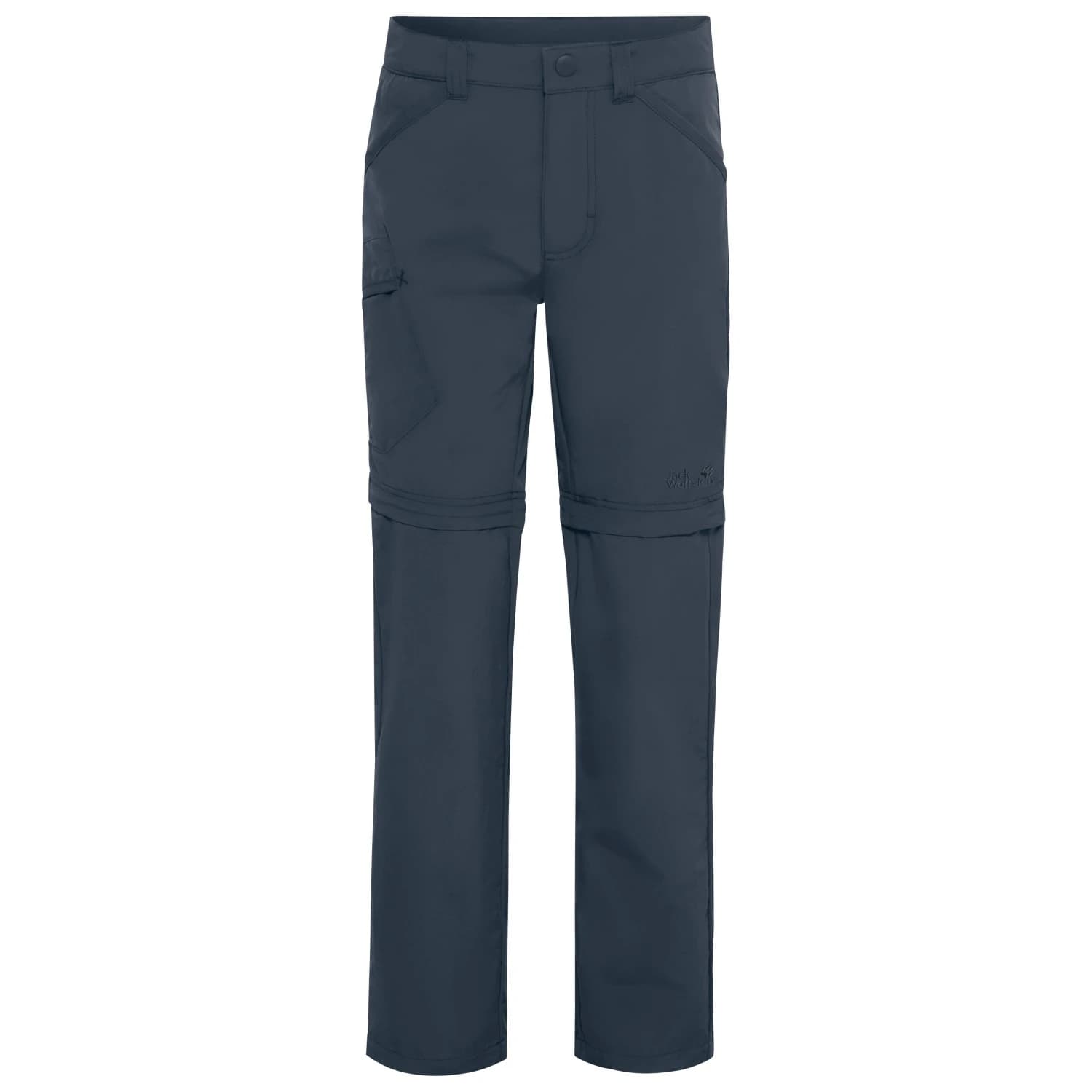 Детски панталон със свалящи крачоли Jack Wolfskin Kid's Safari Zip Off Pants Walking trousers - Midnight Sky