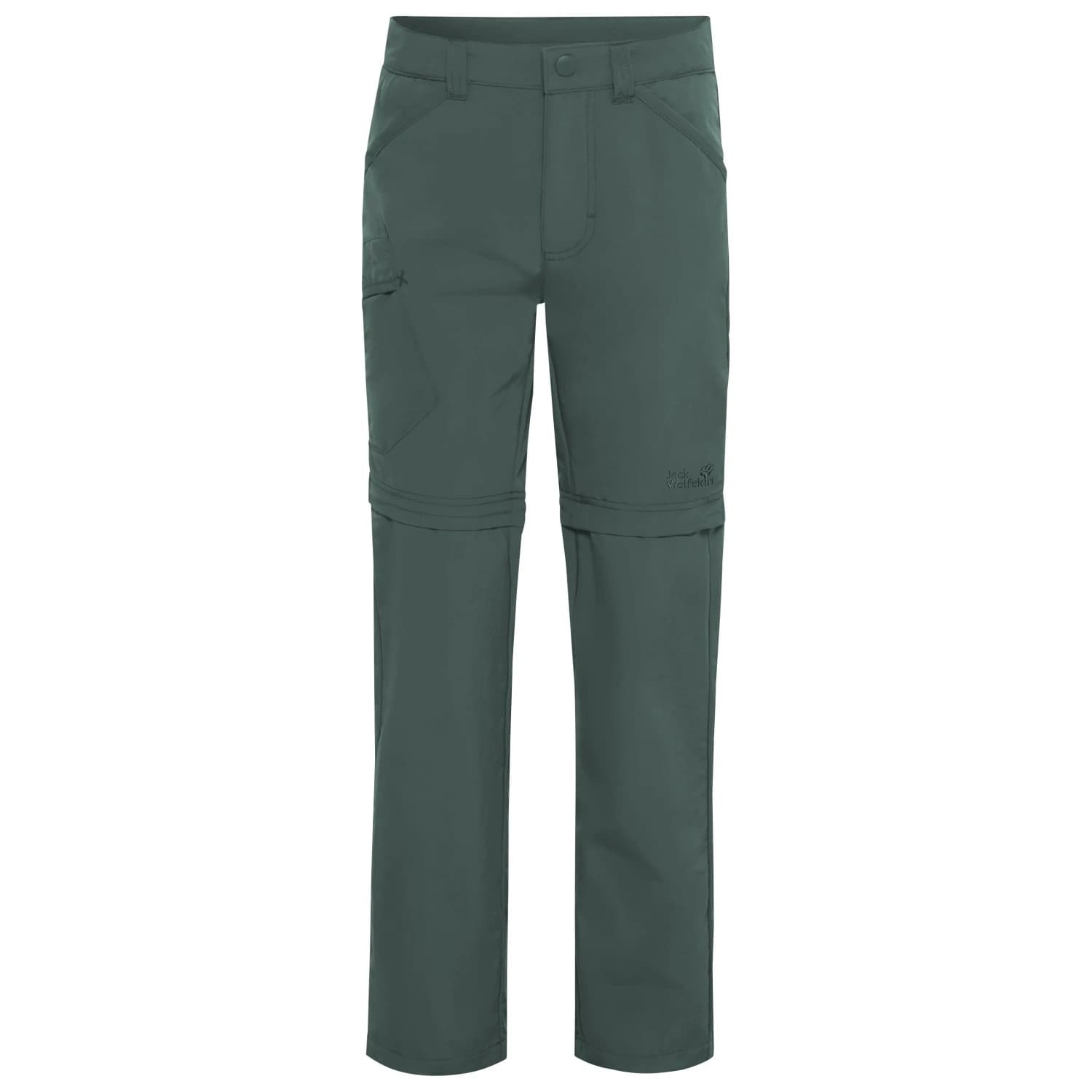 Детски панталон със свалящи крачоли Jack Wolfskin Kid's Safari Zip Off Pants Walking trousers - Sago Palm