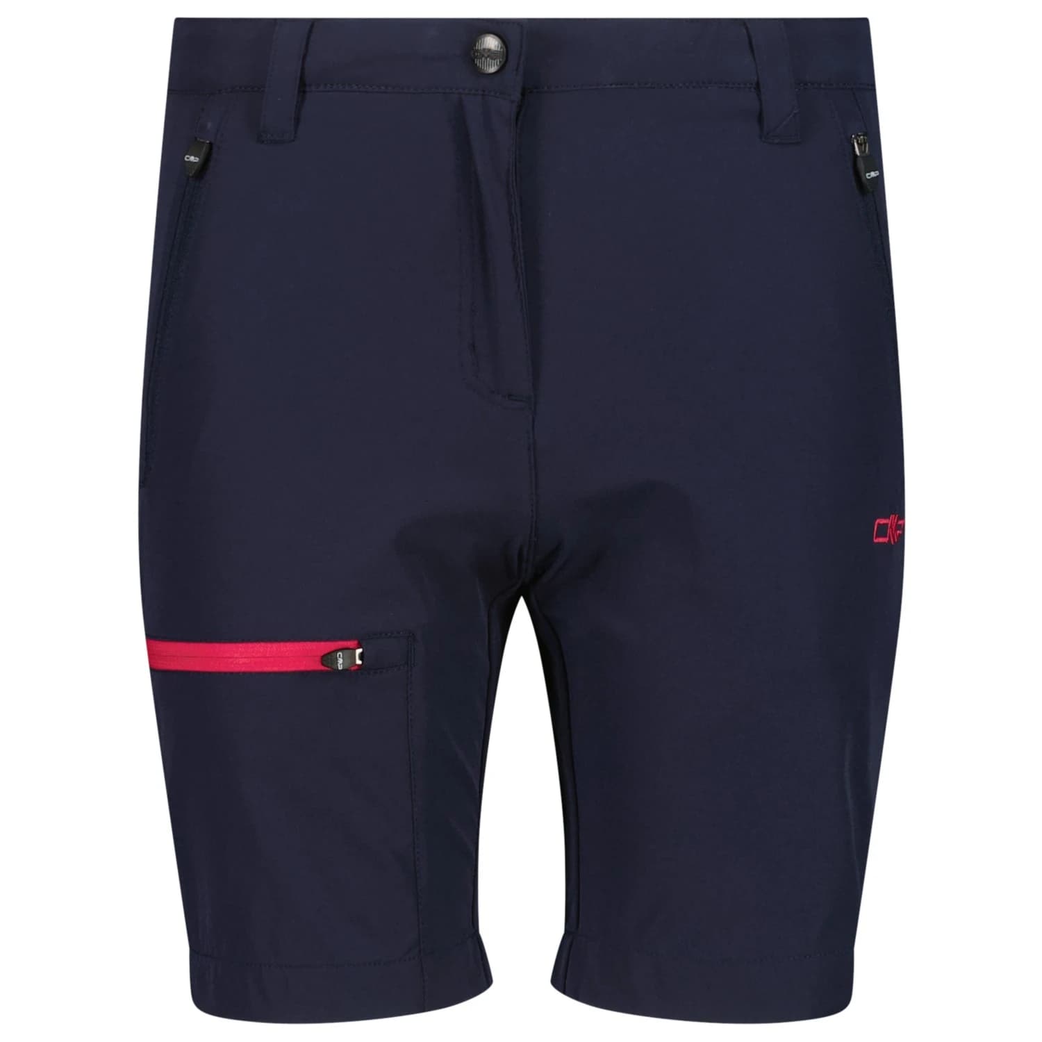 Къси панталони CMP Girl's Bermuda 4-Way Stretch Shorts - B.Blue / Magenta
